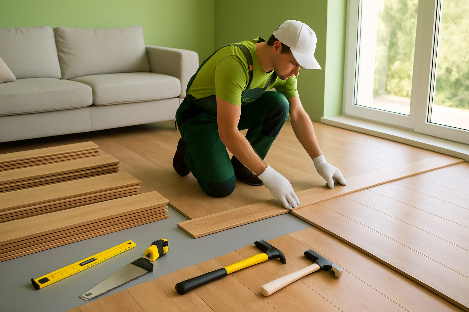 Les Étapes Clés de la Pose d’un Plancher Bois