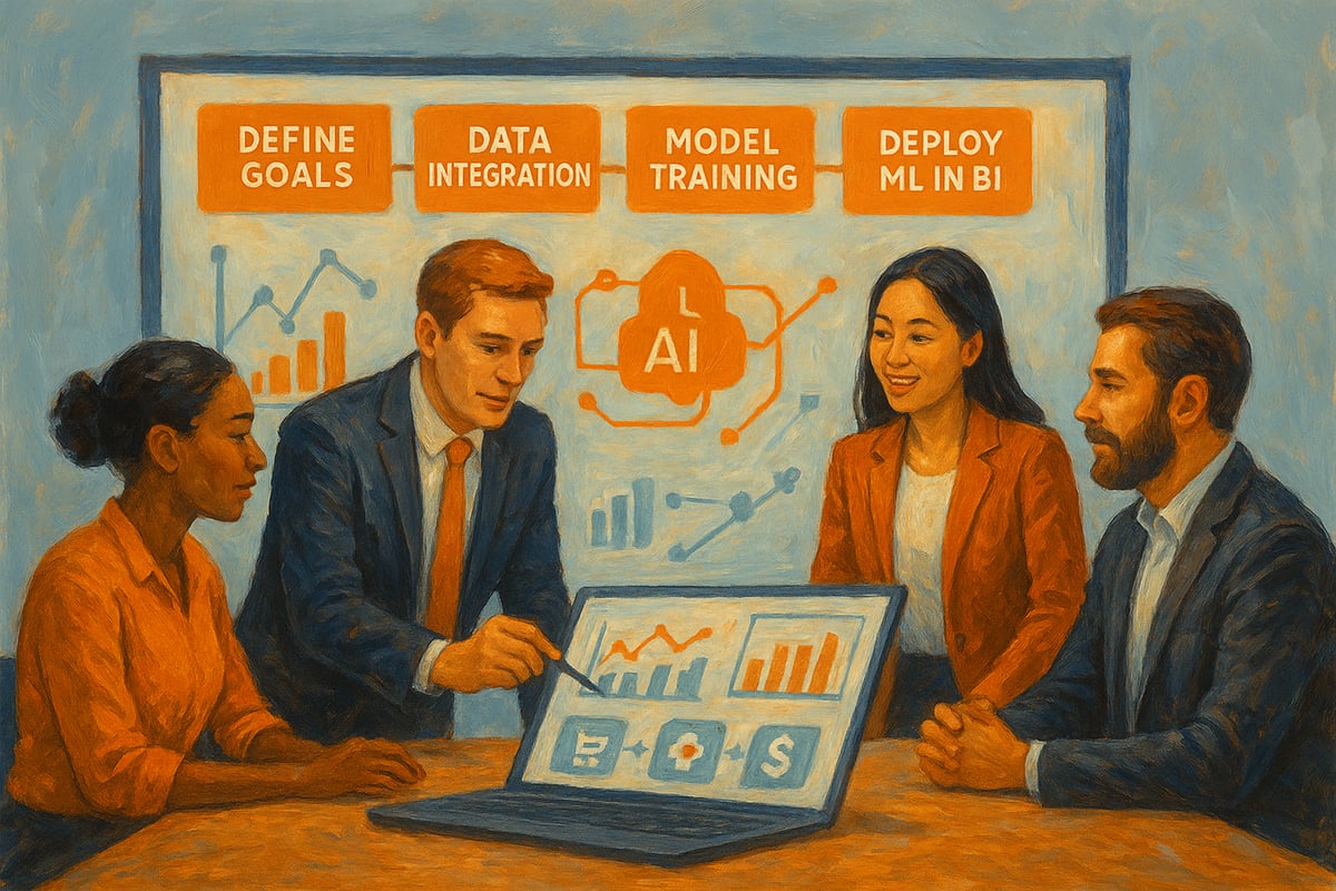 Step-by-Step Guide: Implementing Machine Learning in Business Intelligence