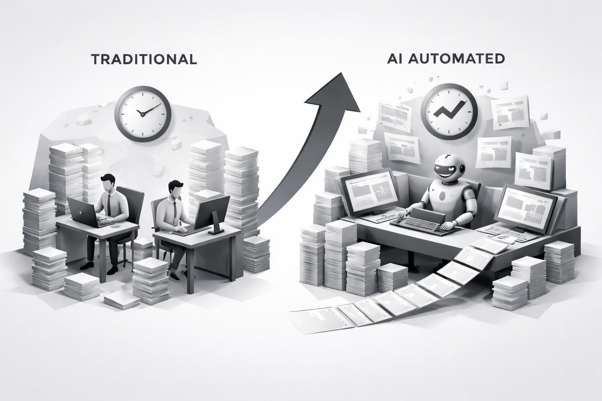 Content workflow comparison