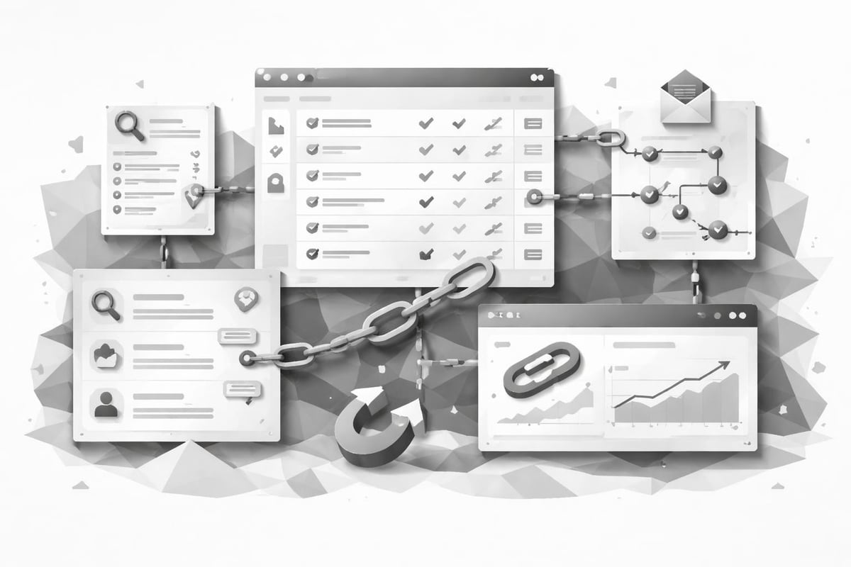 Link building workflow