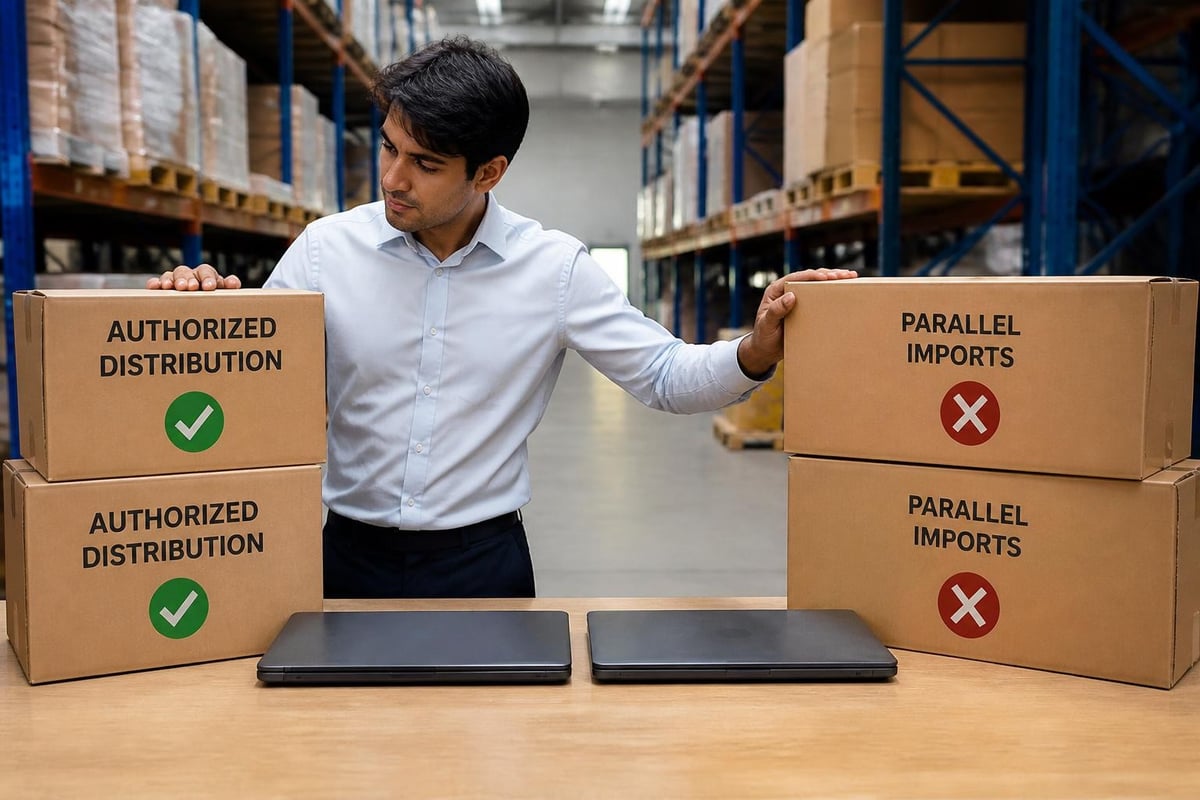 Authorized vs grey market distribution channels