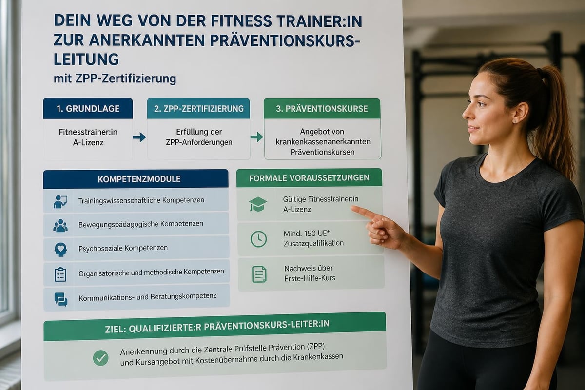 Krankenkassenzertifizierung Fitnesstrainer