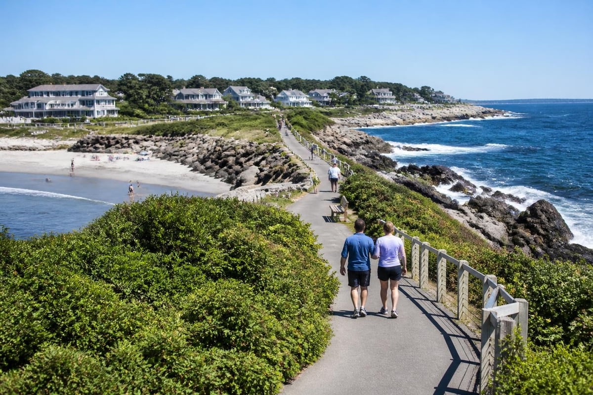 Ogunquit Beach layout