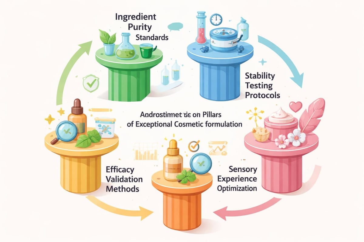 Cosmetic formulation quality framework