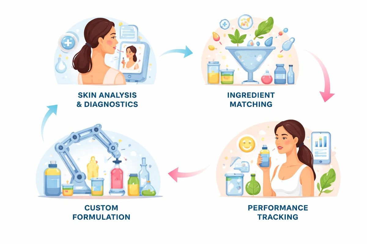 Personalized cosmetic development process