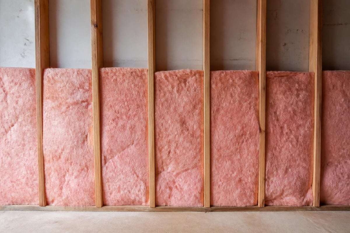 Wall batts fitting between timber studs