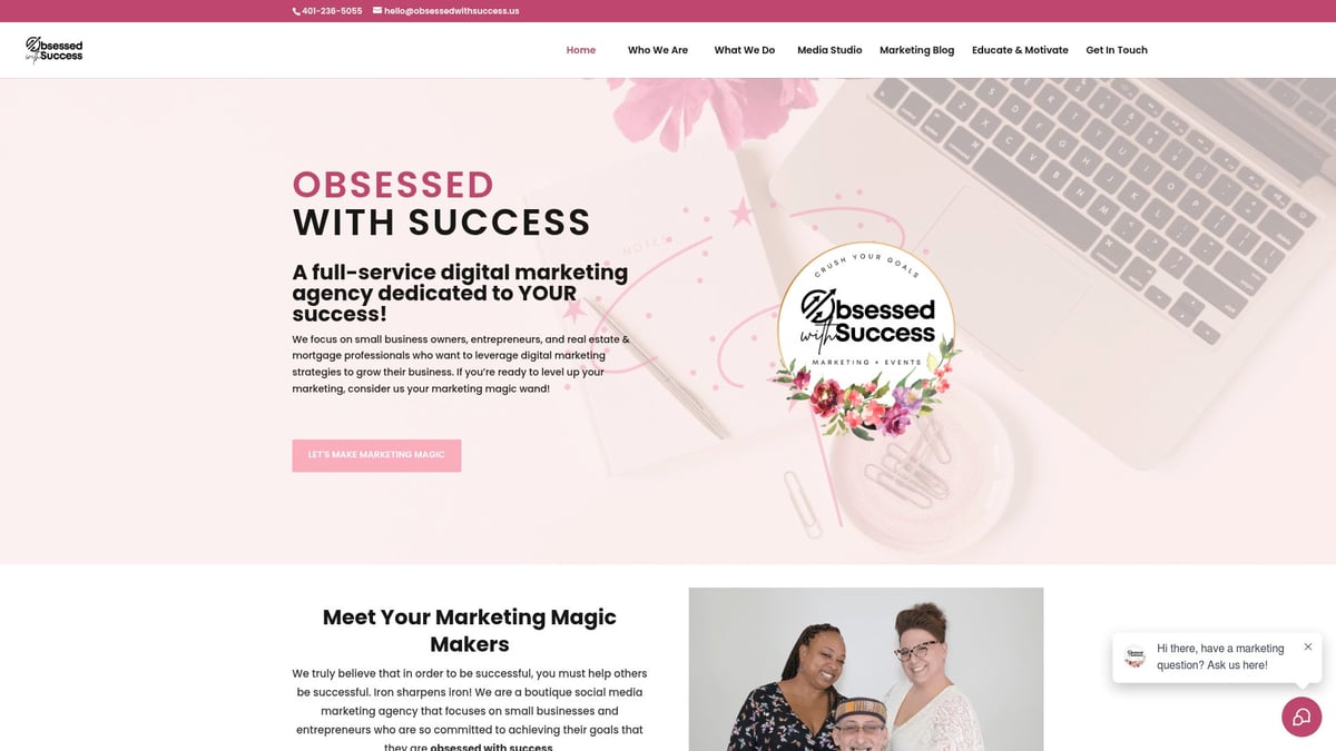 8 Best Marketing Agencies in Rhode Island for 2026 - Obsessed With Success Marketing Agency