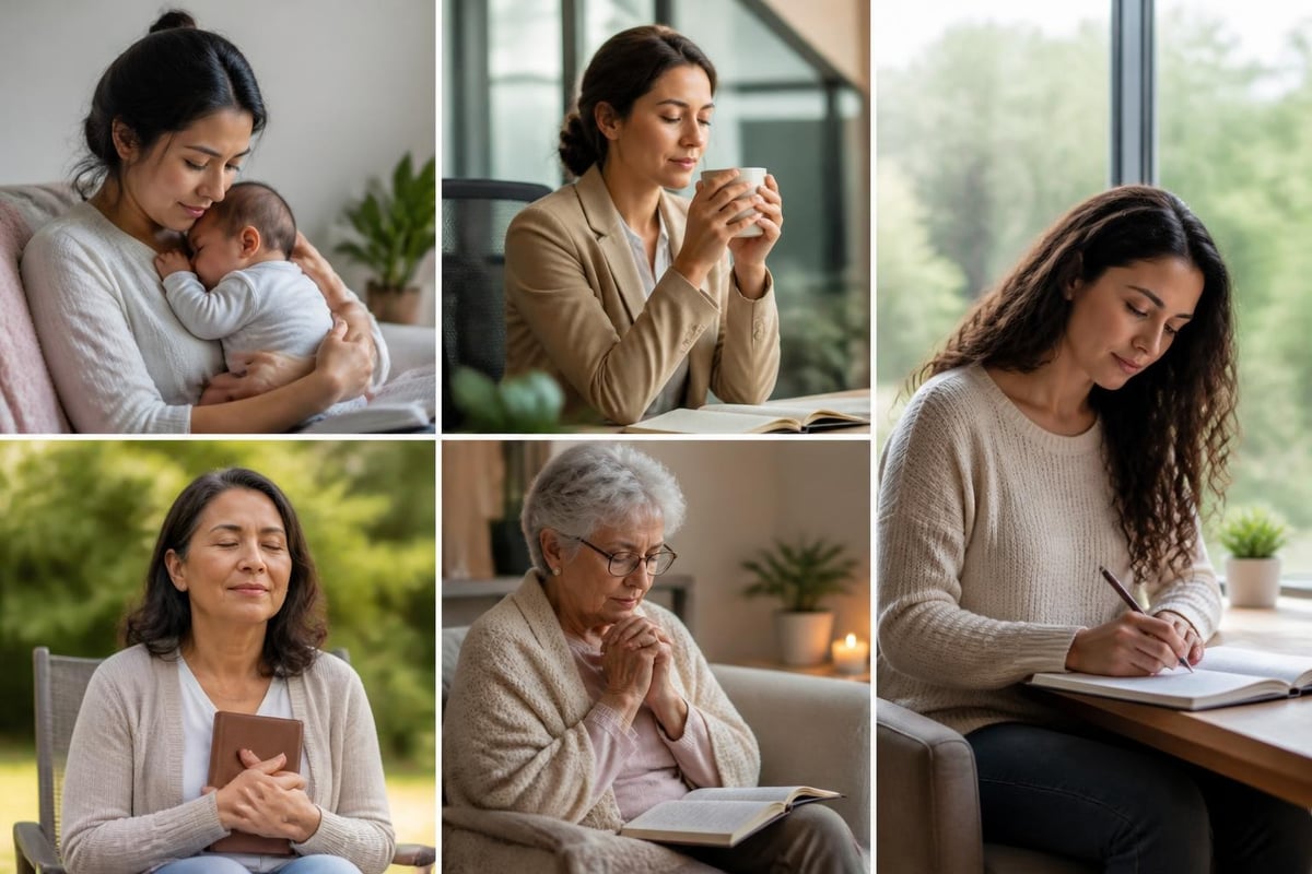 Diferentes momentos para devocionales femeninos