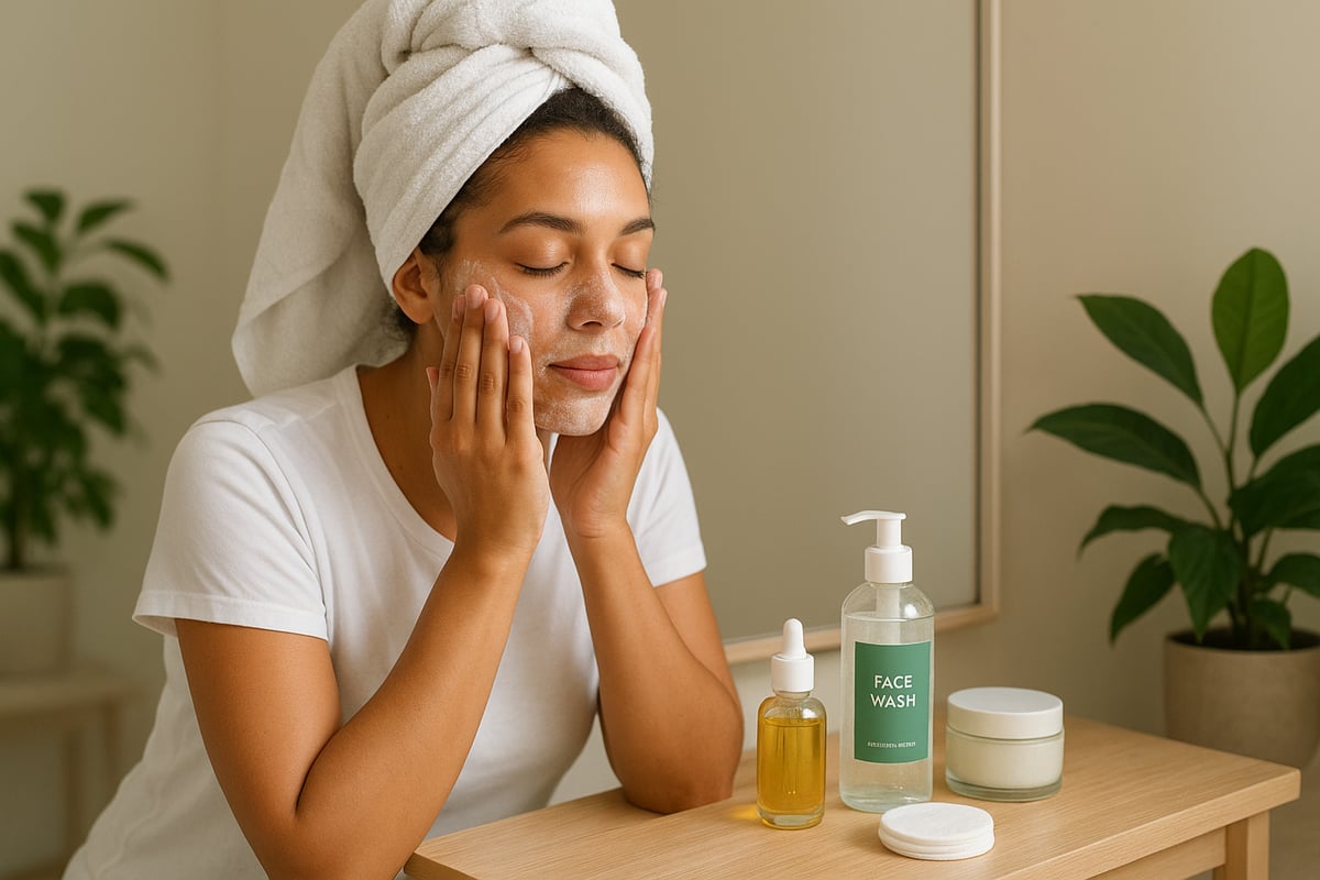 Anleitung: Schritt-für-Schritt-Anleitung zur natürlichen Gesichtsreinigung