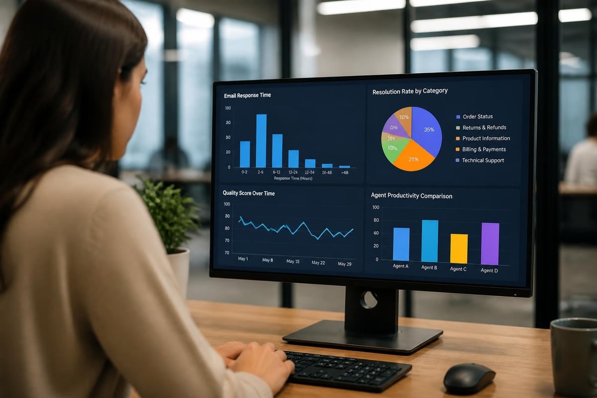 Email performance dashboard