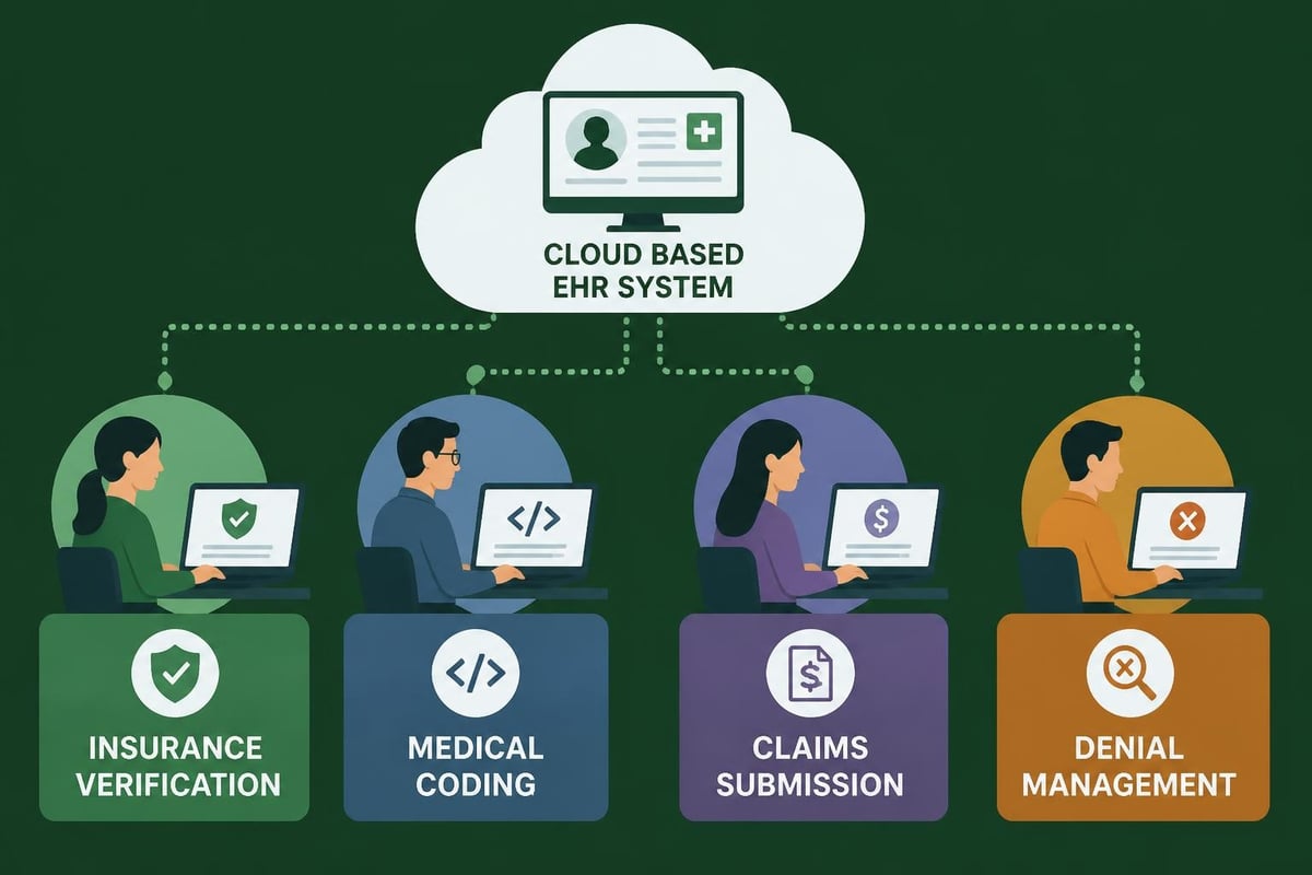 Distributed EHR access
