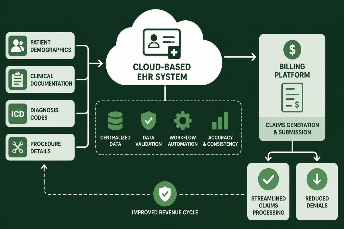 EHR revenue cycle integration