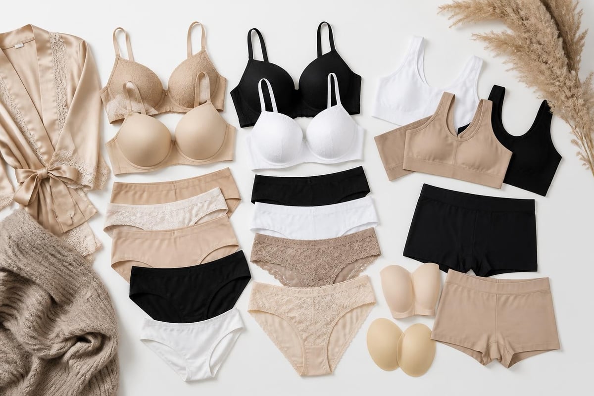 Building lingerie wardrobe