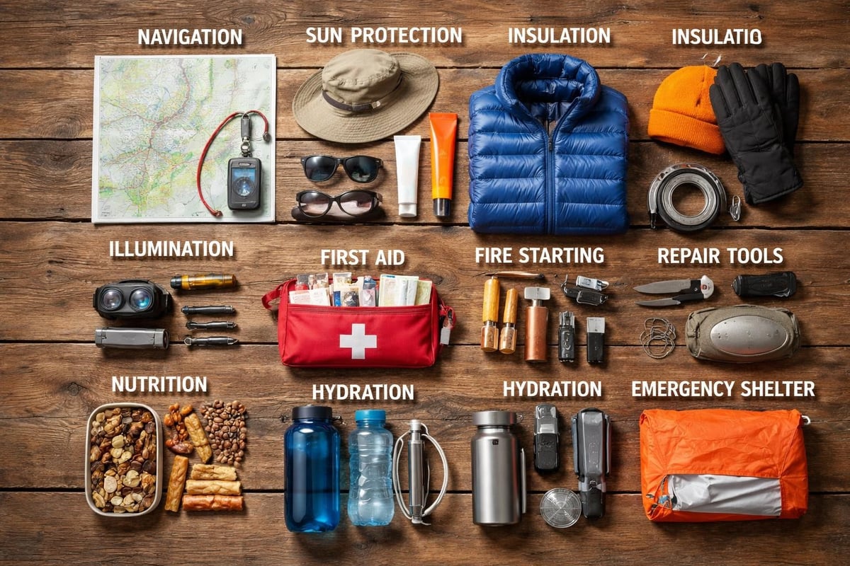 Ten essentials system breakdown