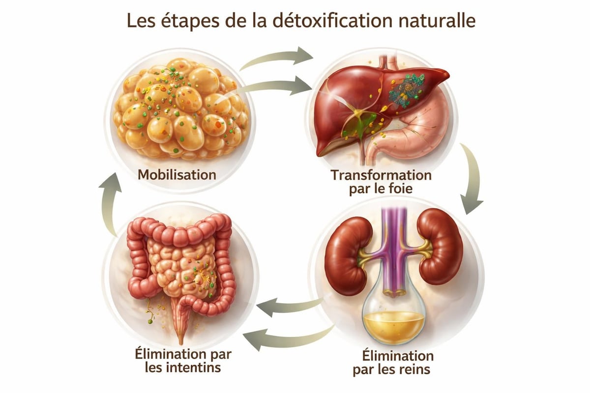 Processus de détoxification