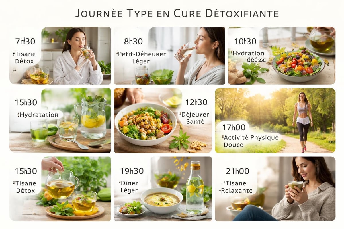 Routine detox quotidienne