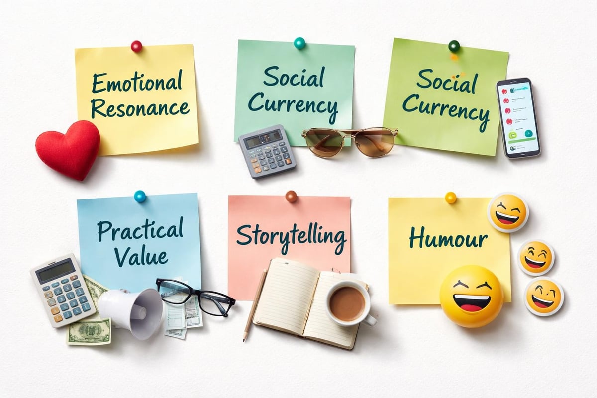 Psychological triggers driving social sharing