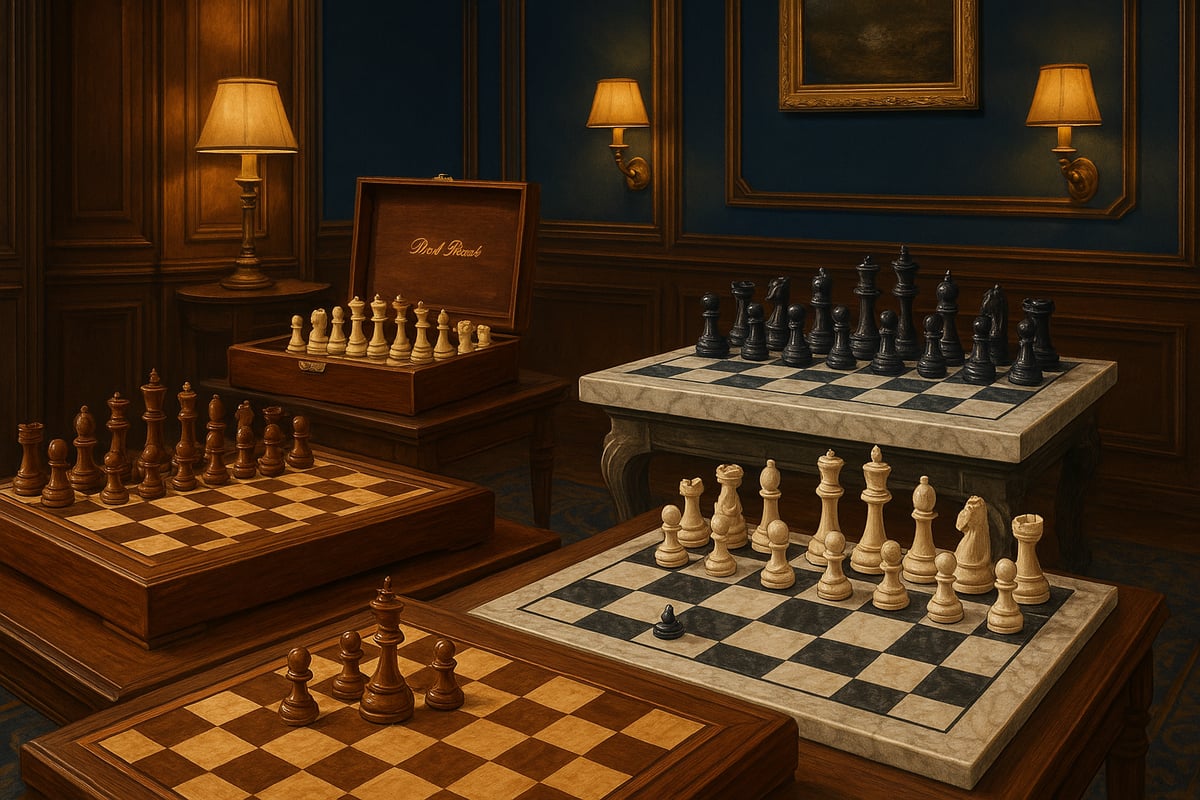 Dal Rossi Chess Board Models: 2026 Collection Overview