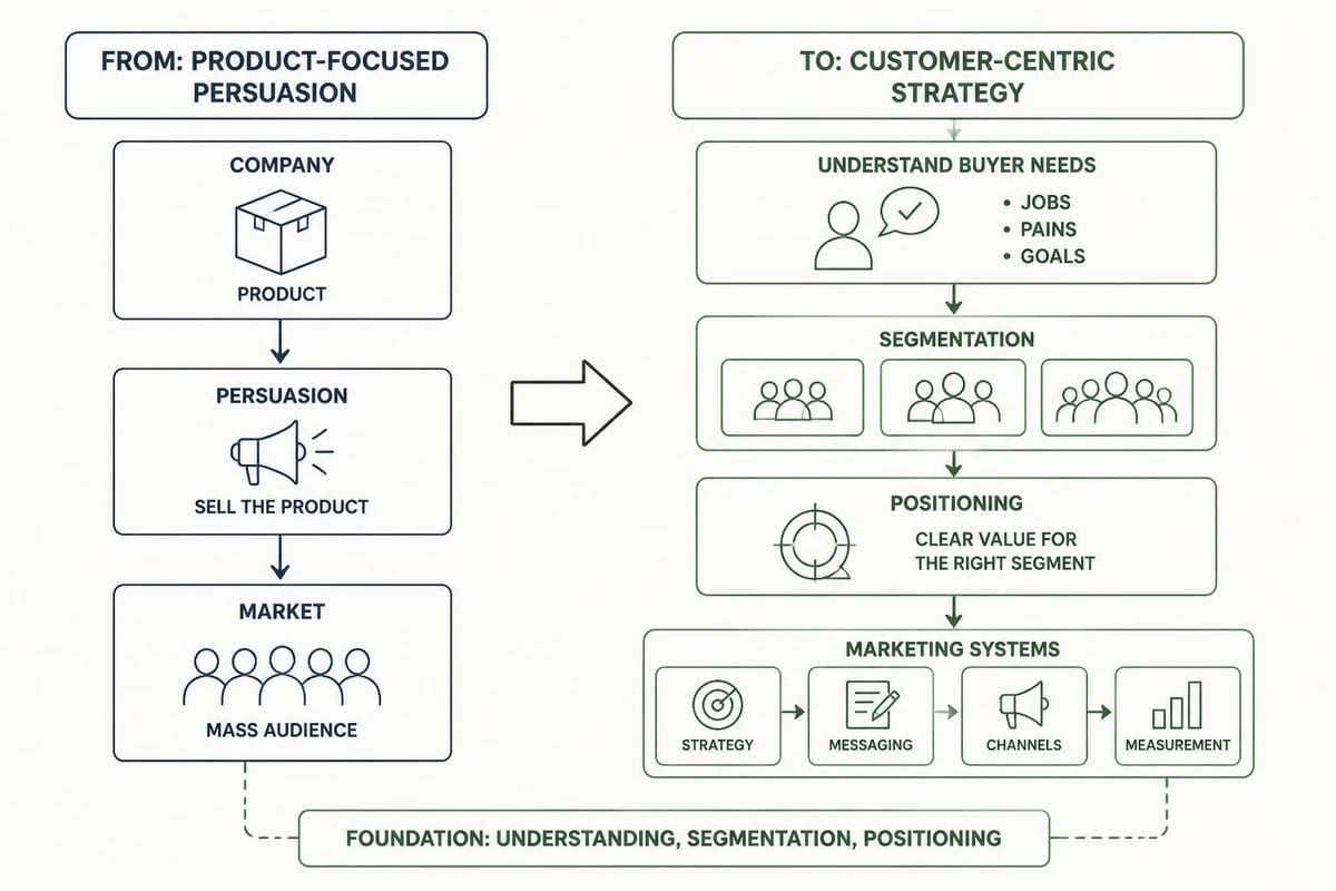 Customer-centric marketing approach