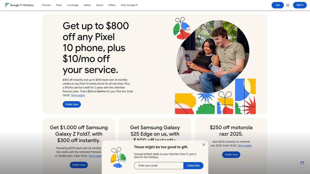 7 Essential Mobile Plans With International Calls for 2026 - Google Fi Unlimited Plus