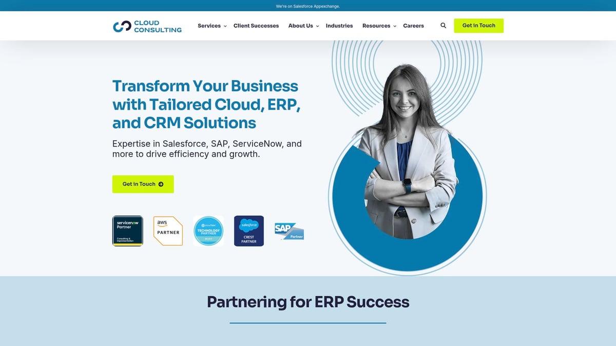 8 Leading ERP Implementation Companies to Watch in 2026 - Cloud Consulting Inc.