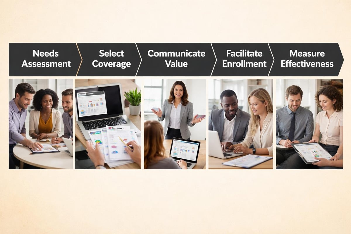 Benefits implementation workflow