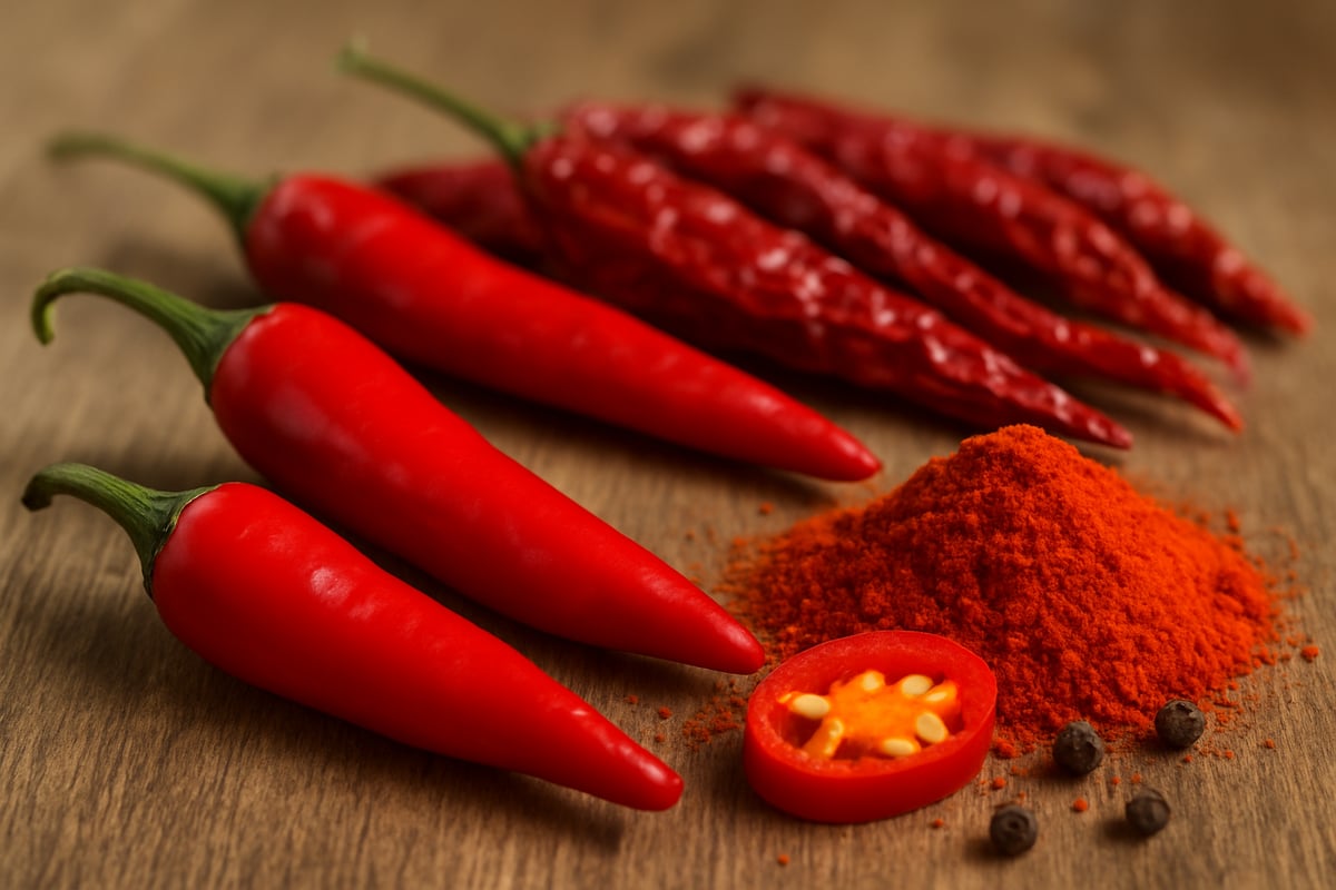 Composition Nutritionnelle & Propriétés du Poivre de Cayenne