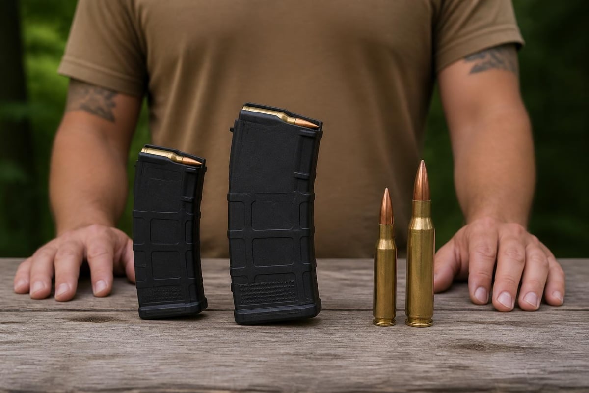 Magazine capacity comparison