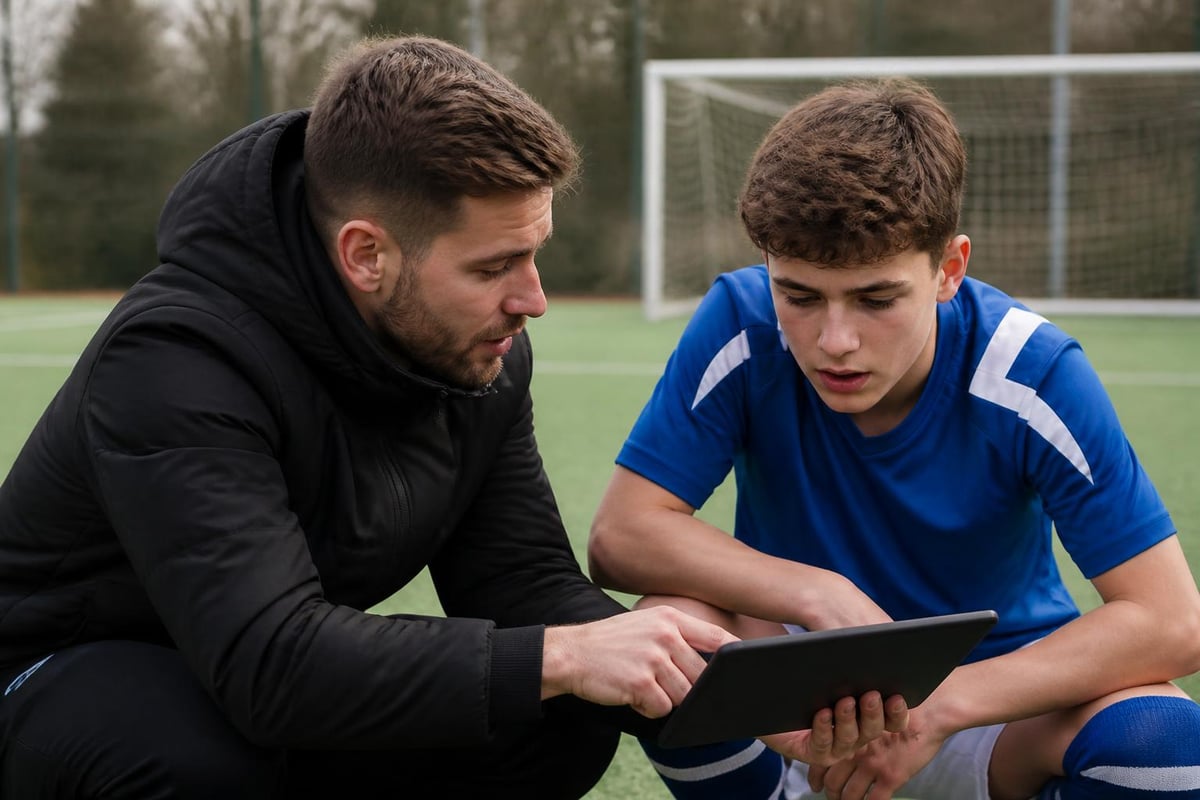 Soccer tutor instruction framework