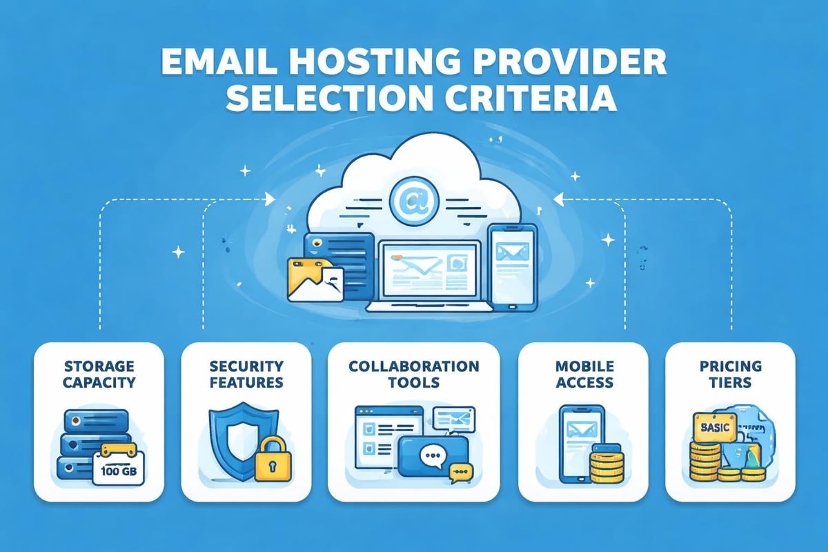 Email provider comparison
