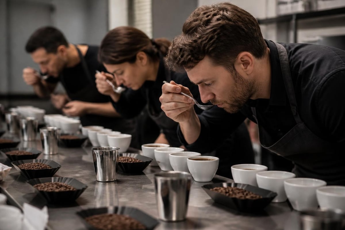 Évaluation qualité café de spécialité