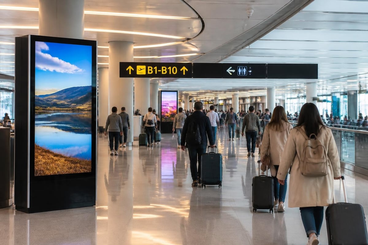 Digital signage placement strategy