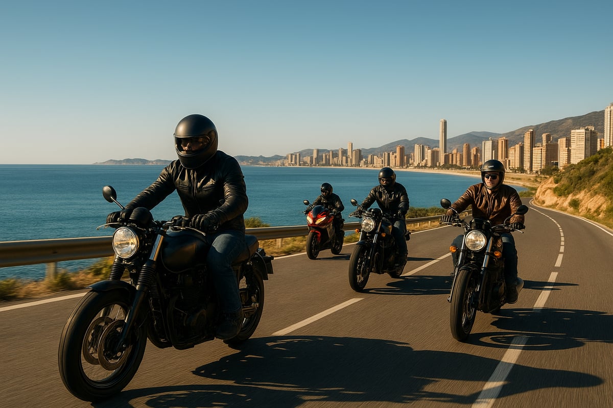 Motos de Agua Benidorm - article 81099bcd 6440 4157 a5f fotografia realista y de alta calidad de un grupo 0 fkkzks Por qué elegir Benidorm para recorrer en moto