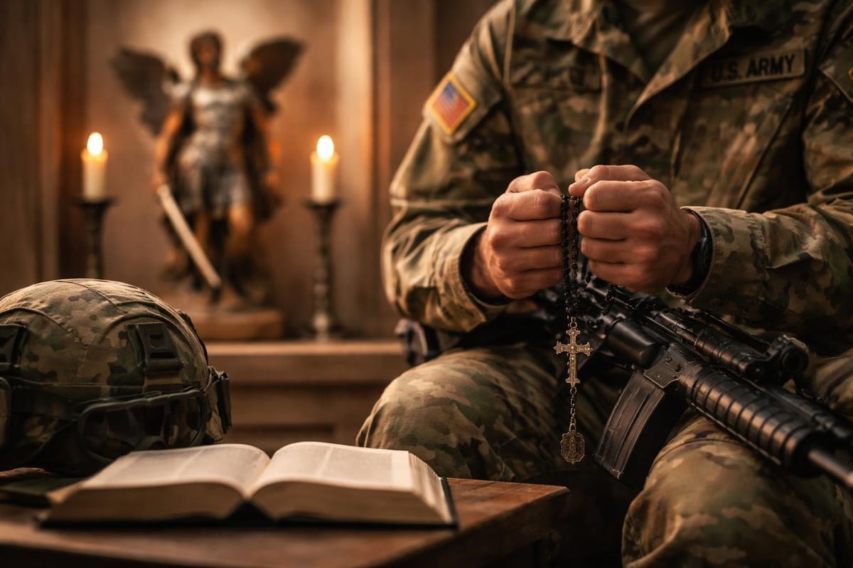 Military saints guidance for modern service