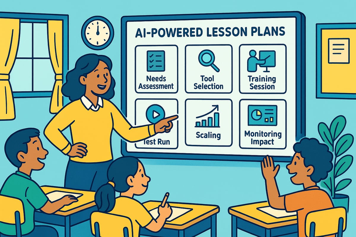 Implementing AI in the Classroom: Step-by-Step Guide