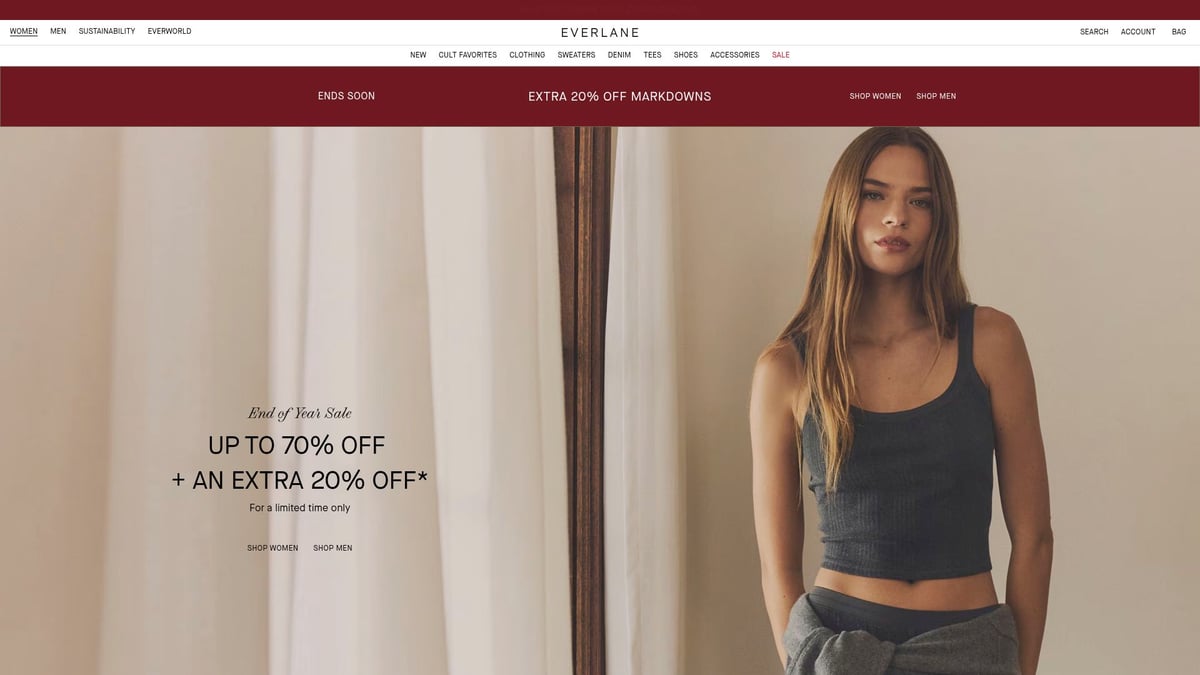 7 Best Okay T Shirts to Upgrade Your Wardrobe in 2026 - Everlane Organic Cotton Crew