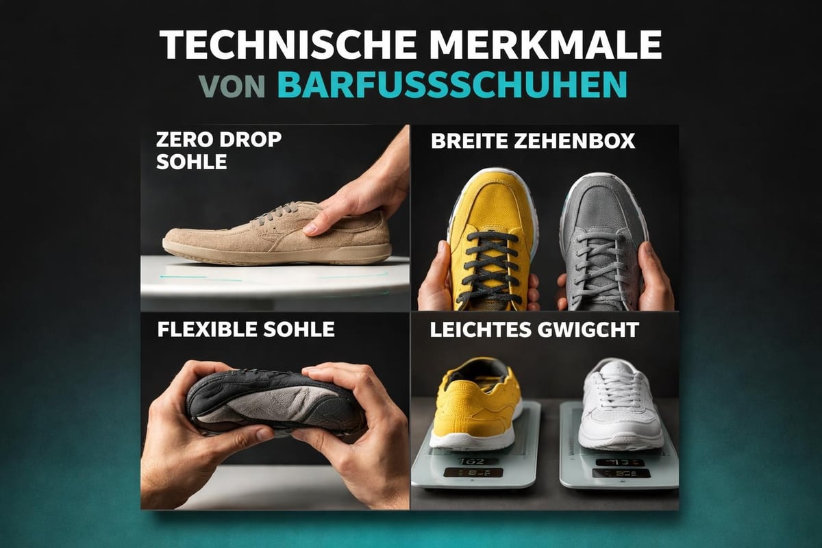 Barfußschuh Eigenschaften