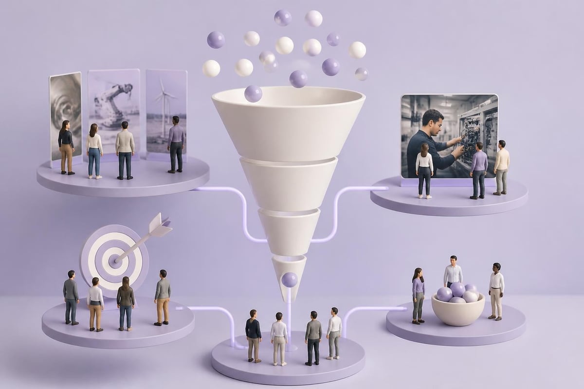 Recruitment marketing funnel