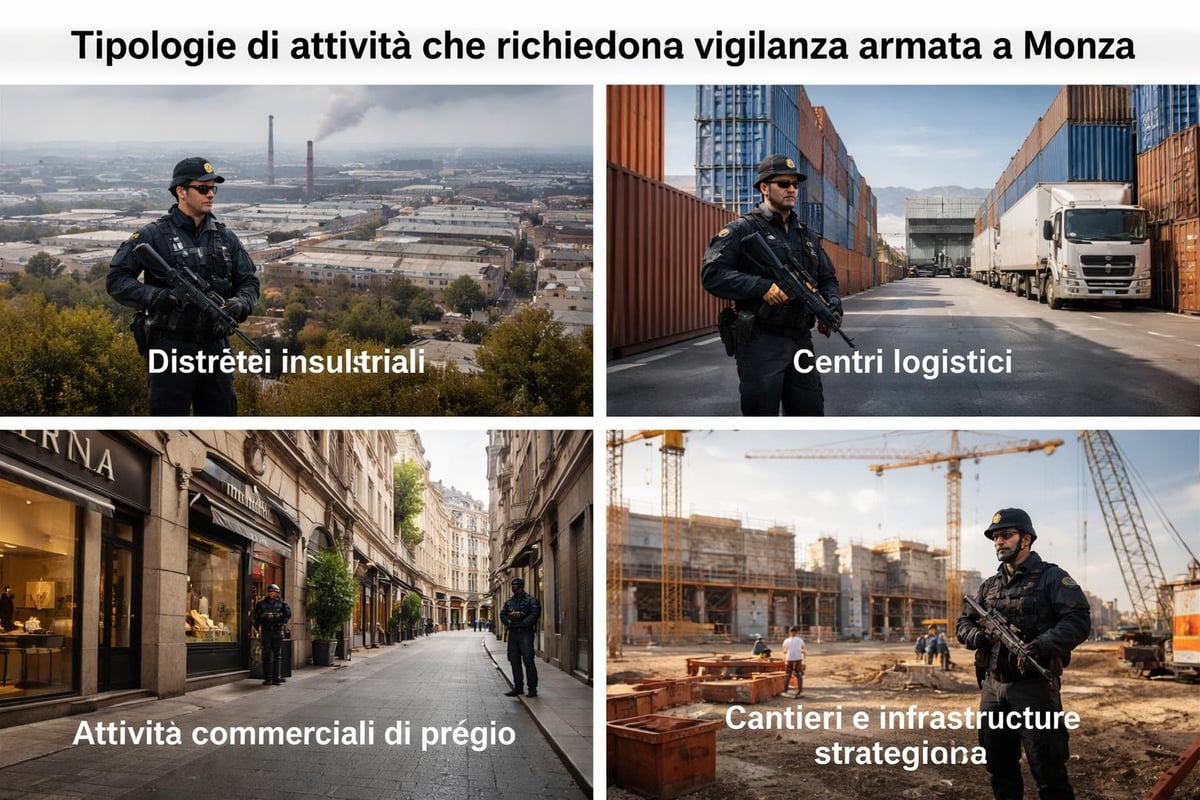 Mappa esigenze sicurezza Monza