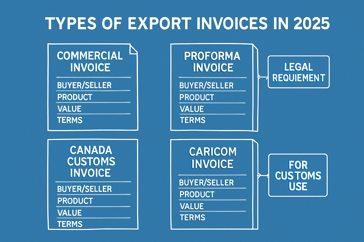 Export Invoice Guide: How to Create and Use in 2025