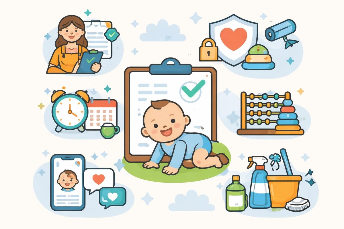 Infant daycare evaluation checklist