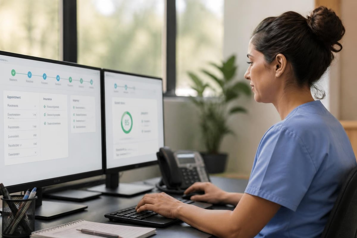 Healthcare lead capture process