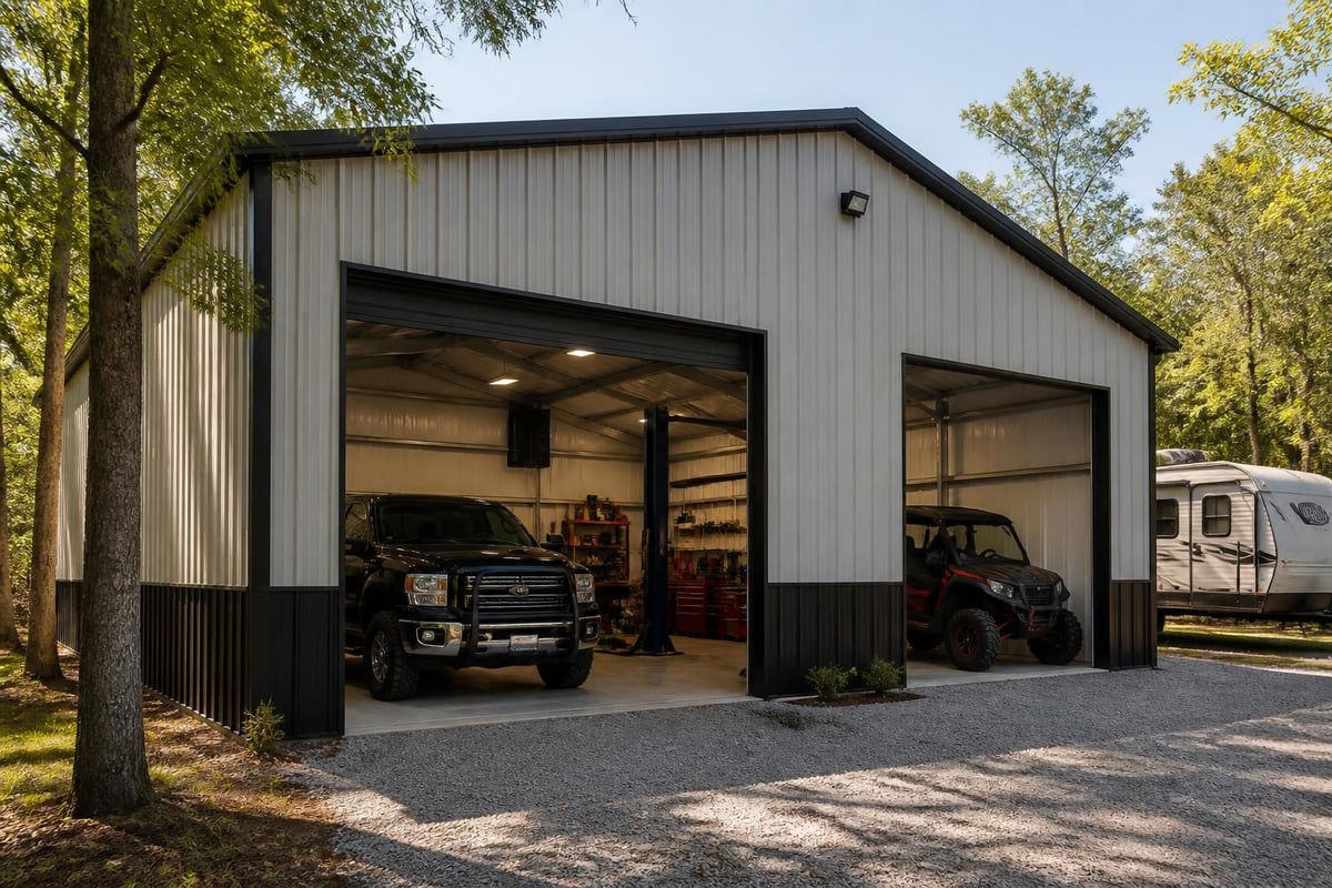 Residential steel building uses