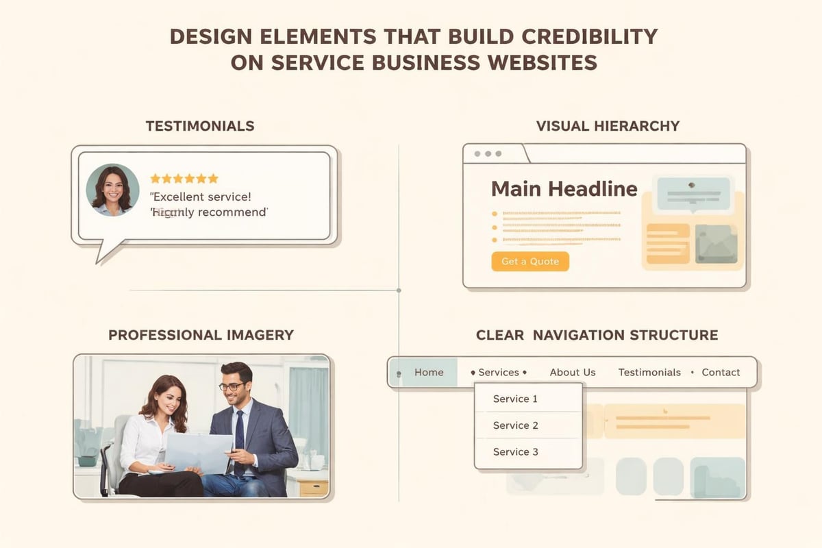 Website trust elements