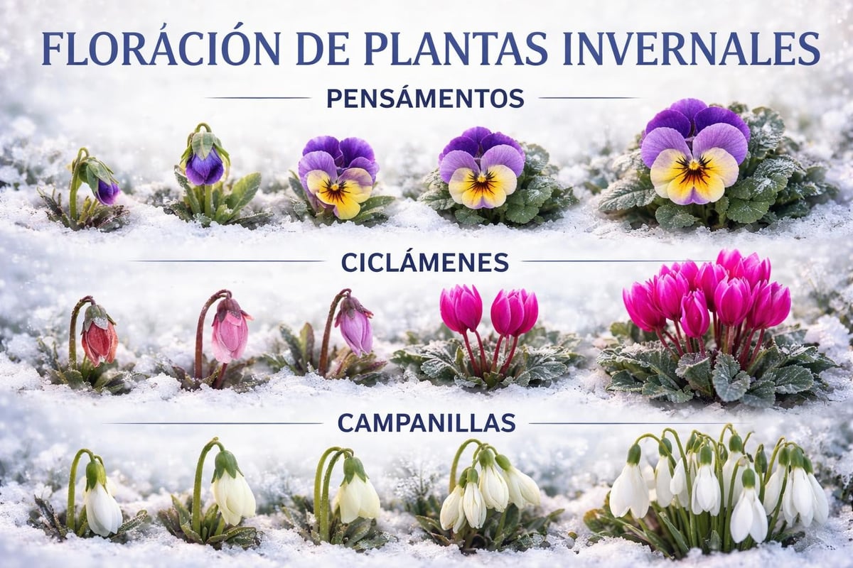 Ciclo de floración invernal