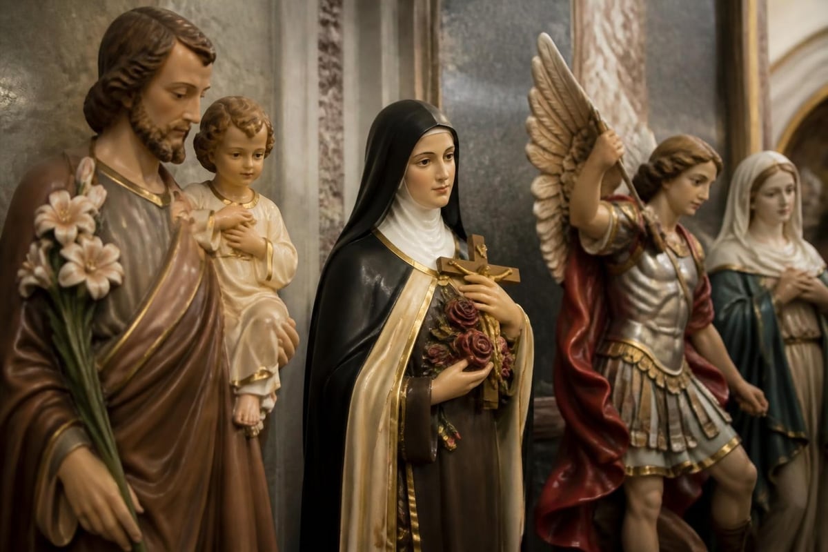 Saints and their patronages