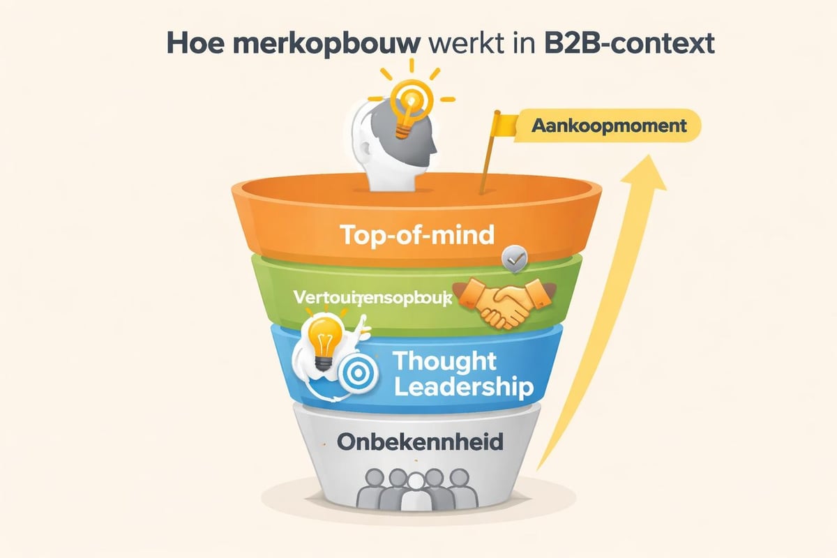 B2B merkopbouw strategie