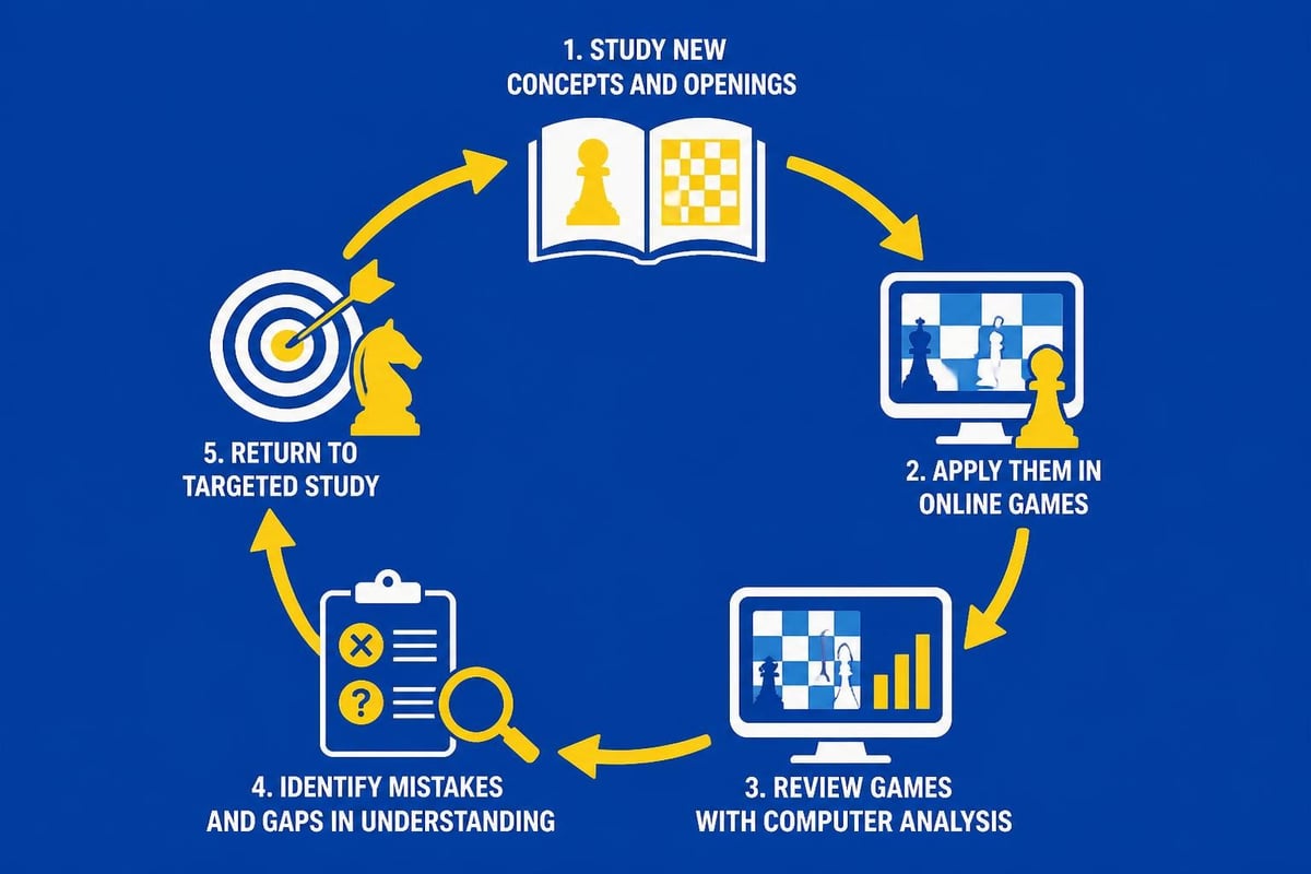 Chess learning feedback loop