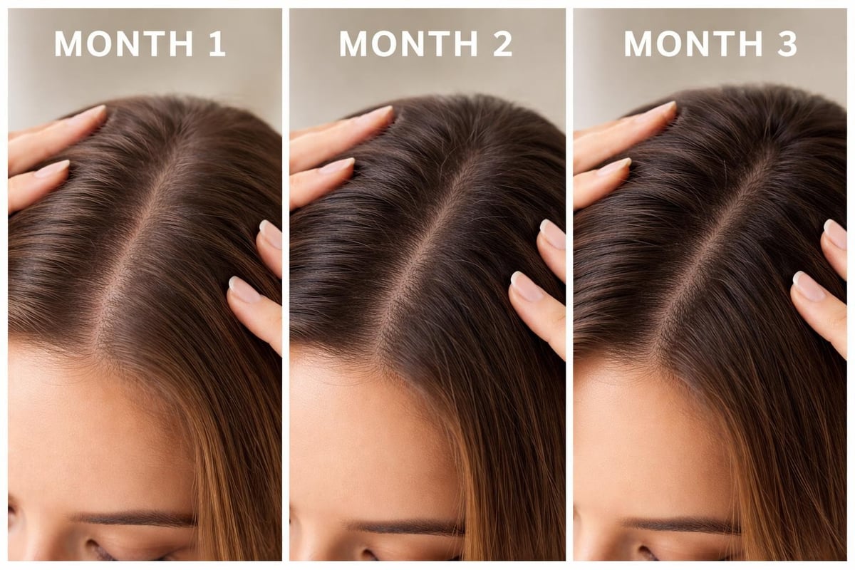 90-day beard transformation stages