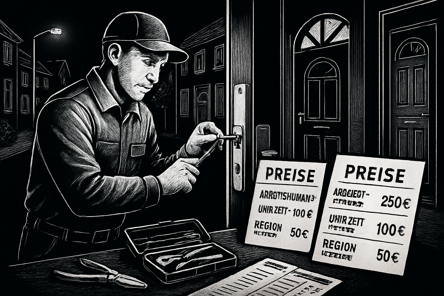 Was kostet eine Türöffnung 2025?